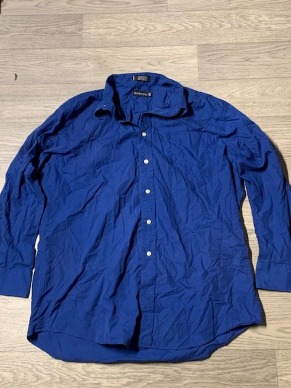 Gegrge Size L Blue Bottom Long Sleeve